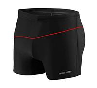 Sesto Senso Bañador de Natación Hombre Shorts Traje de Baño Pantalones Boxers de Natación BD 314 XL Negro