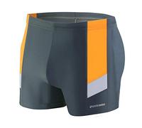 Sesto Senso Bañador de Natación Hombre Shorts Traje de Baño Pantalones Boxers de Natación BD 381 M Grafito