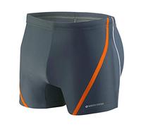 Sesto Senso Bañador de Natación Hombre Shorts Traje de Baño (tamaños de M a 4XL) Pantalones de Natación Trajes Playa Aquashorts BD 366 (XL, Graphite)