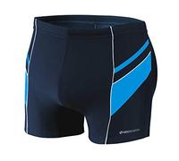Sesto Senso Bañador de Natación Hombre Shorts Traje de Baño (tamaños de M a 4XL) Pantalones de Natación Trajes Playa Aquashorts BD 357 (3XL, Blue)
