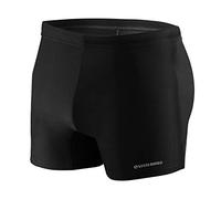 Sesto Senso Bañador de Natación Hombre Shorts Traje de Baño (tamaños de M a 4XL) Pantalones de Natación Trajes Playa Aquashorts BD 313 (4XL, Black)