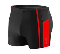 Sesto Senso Bañador de Natación Hombre Shorts Traje de Baño (tamaños de M a 4XL) Pantalones de Natación Trajes Playa Aquashorts BD 364 (3XL, Black)