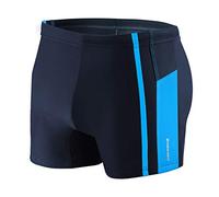 Sesto Senso Bañador de Natación Hombre Shorts Traje de Baño (tamaños de M a 4XL) Pantalones de Natación Trajes Playa Aquashorts BD 364 (XXL, Blue)