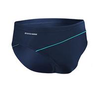 Sesto Senso® Bañador Hombre Traje de Baño (Tamaños Desde M hasta 4XL) Pantalones de Natación BD 413 (L, Azul)