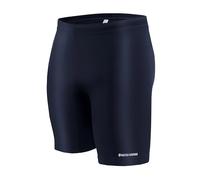 Sesto Senso bóxer de natación para Hombre Traje de baño Largo Ajustado Surf Vela Deportes acuáticos L Azul Oscuro
