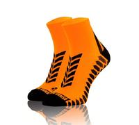 Sesto Senso Calcetines Deporte Colores Cortos Hombre Mujer 1 Par 35-38 Naranja