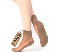 Sesto Senso Calcetines Para Mujer Sedoso 20 Den Tobilleros 2 Pares Cypria 2x1pack