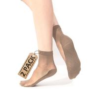 Sesto Senso Calcetines Para Mujer Sedoso 20 Den Tobilleros 2 Pares Sand 2x1pack