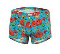 Sesto Senso Calzoncillos Mini Bóxer de Hombre Ajustados Alegres Motivos de Humor Divertidos Estampados Fruta 3XL