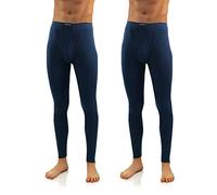 Sesto Senso Hombre 2 Unidades Pantalones Largos Calzoncillos para Hombre k2 (Azuloscuro, S)