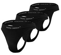 Sesto Senso Hombre String Sin Costura G-Strings Sexy 3 Pack