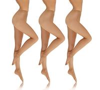 Sesto Senso Medias Transparentes Mujer 8 Den Pack de 3 Invisibles Semi Mate Pantimedias 2 S Lion 3pack