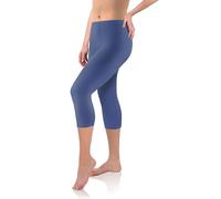 Sesto Senso Mujer Polainas Longitud 3/4 Viscosa Colorido Leggings Niñas Deportivos Yoga M Vaquero