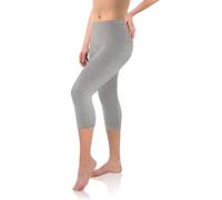 Sesto Senso Mujer Polainas Longitud 3/4 Viscosa Colorido Leggings Niñas Deportivos Yoga XXL Mezcla Gris