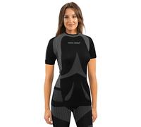 Sesto Senso Mujer Termico Ropa Interior Funcional Camiseta de Manga Corta Capa Base M Gris