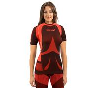 Sesto Senso Mujer Termico Ropa Interior Funcional Camiseta de Manga Corta Capa Base M Rosa