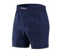 Sesto Senso Pijama Pantalon Corto Hombre Algodón Pantalón de Dormir Cuadros o Liso 3XL azul oscuro