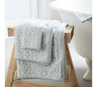 Set 1+1 - Toalla y toalla de invitados PIP STUDIO Tile de Pip Azul Claro