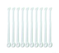 Set 10 Antivibradores Tenis Mejora Precisión para golpe Set 10 | Silicona de calidad, absorbe vibraciones, mejora comodidad, juego para suave, material duradero(White)