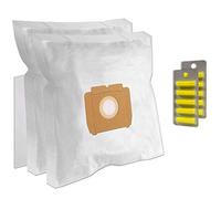Set 10 Bolsas de aspiradora + 10 Ambientadores + Filtro para AEG 1905, K 3180, CE 4132, Vampyr 5070, Carat 158, Twin T2-2.1, CE Serie, Z 2950