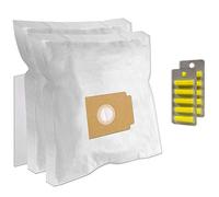 Set 10 Bolsas de aspiradora + 10 Ambientadores + Filtro para Ufesa 1500 Electronic, Mat 603, Mat 402-603, MT 603 / MT603, Mat 805 - Unifit uni-149