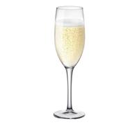 Set 12 Cálices Copa de Flauta Vino Espumoso Milano 17CL Vidrio - Bormioli Rocco