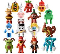 Set 15 Pcs Figuras Steal A Brainrot,Italiano Brainrot Animal Juguetes Figura,Figura 67 Meme Brainrot Italiano,Figuras de Acción Set Divertido Coleccionable para coleccionistas y Game Aficionados