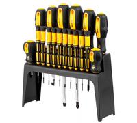 Set 18x Destornilladores/Cruz - REBEL RB-1109