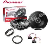 Set 2 altavoces Pioneer Traseros Doble Cono para Volkswagen el Cruce en T A 2018