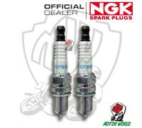 Set 2 Bujías Spark Enchufe NGK DCPR9E Aprilia RSV 1000R Factory 2008 2009