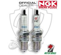 Set 2 Bujías Spark Enchufe NGK DR8ES-L Honda CB 250 T 1977 1978
