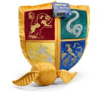 Set 2 Cojines Snitch Dorada Y Escudo Hogwarts Harry Potter