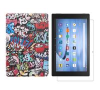 Set 2 En 1 Para Amazon Fire HD 10 / HD 10 Plus 11. Gen. 2021 Cubierta + Folio