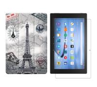 Set 2 En 1 Para Amazon Fire HD 10 / HD 10 Plus 11. Gen. 2021 Cubierta + Folio