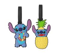 Set 2 Etiquetas Equipaje Stitch
