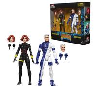 Set 2 Figuras Marvel Black Widow y Quicksilver Los vengadores Avengers Marvel 15cm