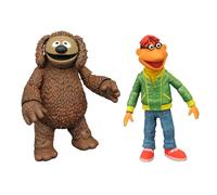 Set De 2 Figuras Diamond Select Toys The Muppets Los Teleecos Scooter And Rowlf
