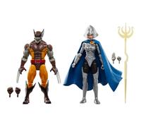 Marvel Legends Series - Lobezno y Lilandra Neramani - 50.º Aniversario - Pack Doble de Figuras de colección a Escala de 15 cm