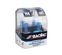 Set 2 Lámparas H4 Efecto Xenón 12V 60/55W Luz Blanca 3800K simoni racing