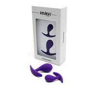 Rimba Copenhagen - set de plugs anales - morado (2 piezas)