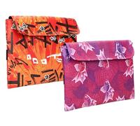 Set 2 PORTAMANGA UCHIWA KANJIS + FISHPOND