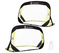Set 2 Porterías Fútbol Real Madrid Pop-Up 120x80x80 cm - CD Talla única