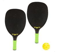 Set 2 raquetas de playa con pelota colorbaby