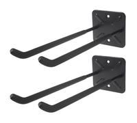 Set 2 soportes de pared Maclean para bicicleta escalera y herramientas max70kg