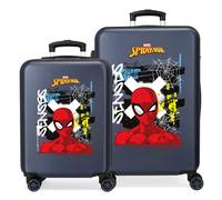 SET/2 TROLLEY ABS 55-65CM.4R. GRAFFITY OF SPIDERMAN MARINO C