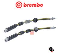 Set 2 Tubos Freno Delanteros Brembo Para Fiat Punto 500 Panda 1.2 Gasolina