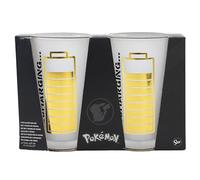 Set 2 Vasos Cristal Mate Pikachu 490Ml