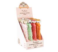 Set 20 boligrafos topper giratorio pusheen sushi roll