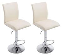 Set 2x taburetes de bar köln 38,5x47x95 cm