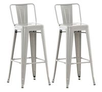 Set 2x taburetes mason 44x43x96 cm